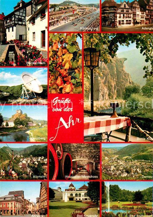 Blankenheim Ahr und Umgebung Panorama Ahrtal Weinanbau Schloss
