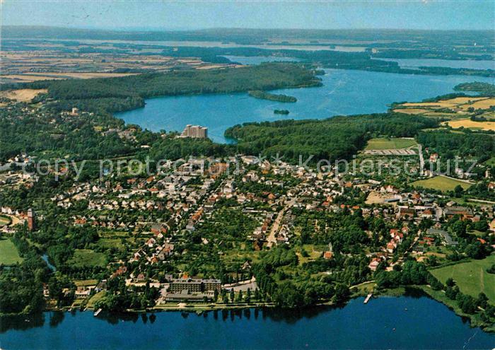 Malente-Gremsmuehlen Kneippheilbad Luftkurort Holsteinische Schweiz Fliegeraufna