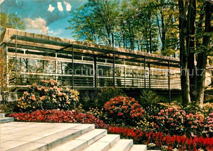 Malente-Gremsmuehlen Liegehalle im Kurpark Kneippheilbad Luftkurort Holsteinisch