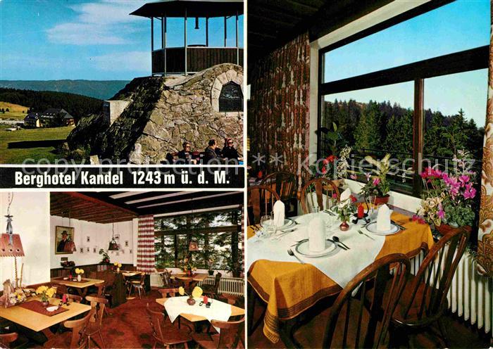 St Peter Schwarzwald Berghotel Kandel Restaurant Aussichtsplattform Fernsicht