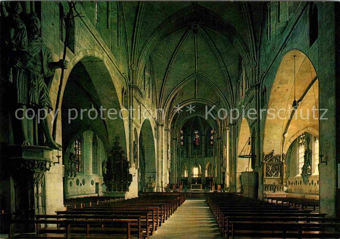 Muenster Westfalen St Paulus Dom mit Christophorus