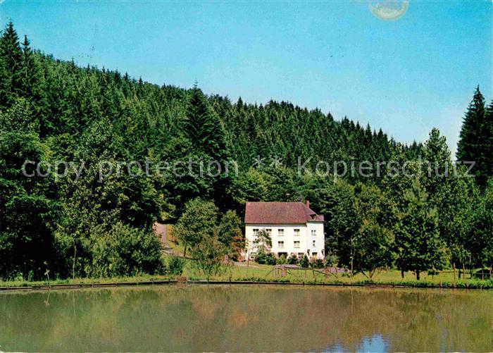 Horhausen Westerwald Gasthof Pension Grenzbach Muehle See