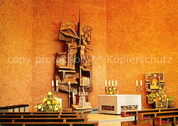 Schoenstatt Au Borken Kirche Mariae Verkuendigung Innenansicht