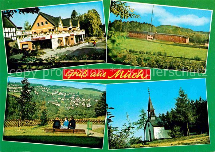 Much Teilansichten Kreissparkasse Kapelle Gebaeude Panorama