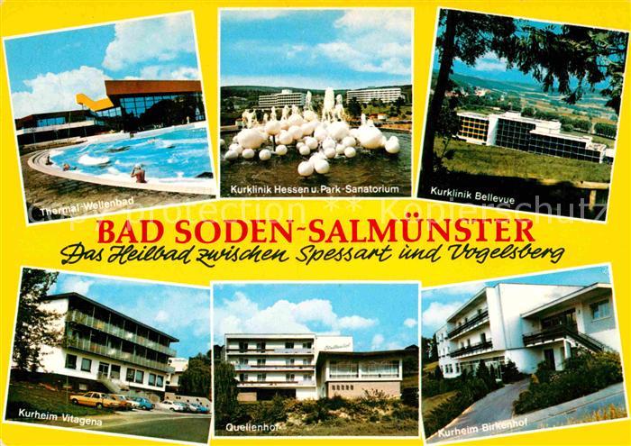 Bad Soden-Salmuenster Thermal Wellenbad Kurklinik Sanatorium Kurheim