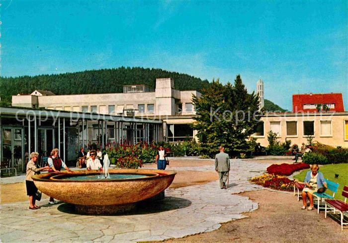 Bad Soden-Salmuenster Kurmittelhaus Koenig Heinrich Brunnen