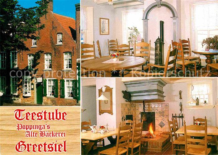 Greetsiel Poppingas Alte Baeckerei Kunstausstellung Alte Wohn und Gewerbekultur