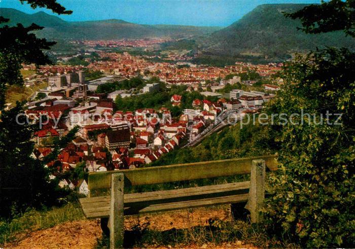Geislingen Steige Panorama Blick vom oedenturm