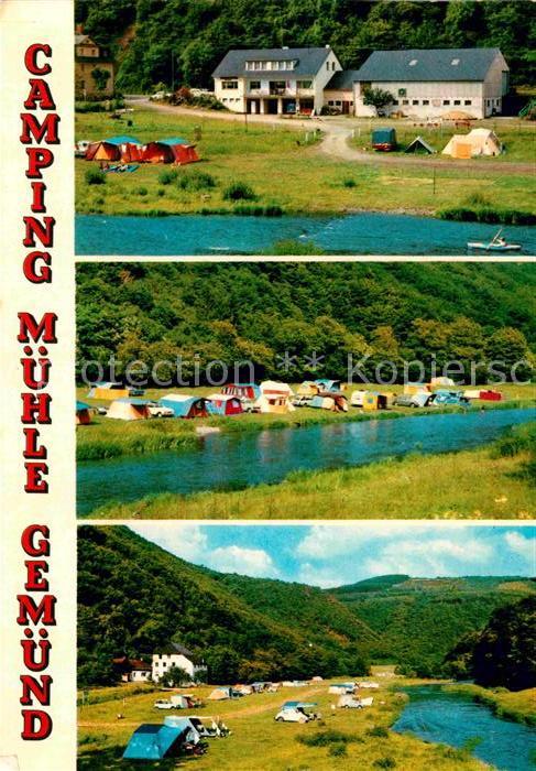 Gemuend Our Camping Muehle am Fluss