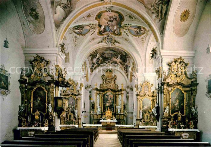 Gessertshausen Cisterzienserinnen Abtei Klosterkirche Innenansicht
