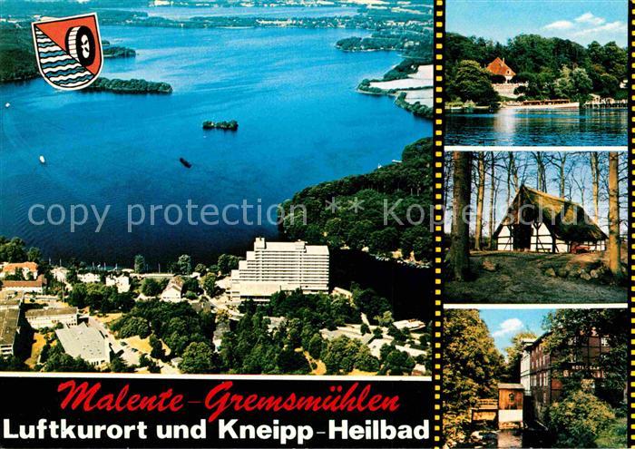 Malente-Gremsmuehlen Luftkurort Kneipp Heilbad Holsteinische Schweiz Fliegeraufn