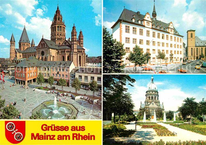 Mainz Rhein Dom Alte Universitaet Christuskirche