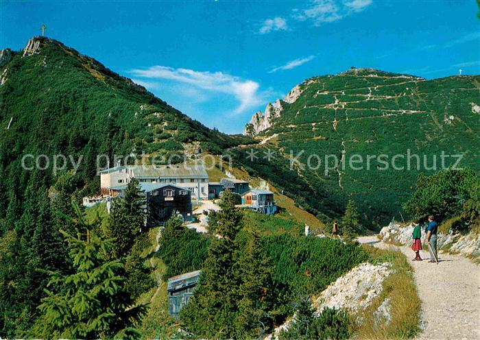 Herzogstand Herzogstandhaeuser Wandern Bayerische Voralpen Huber Karte Nr 8105