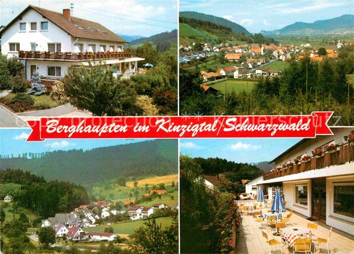 Berghaupten Panorama Kinzigtal Schwarzwald Gaststaette Pension