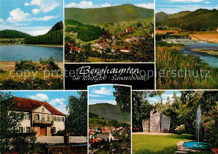 Berghaupten Panorama Kinzigtal Schwarzwald Gedenkstaette Springbrunnen