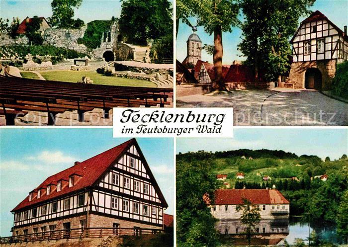 Tecklenburg Steinfurt NRW Freilichtbuehne Leggetor Jugendherberge Wasserburg Hau