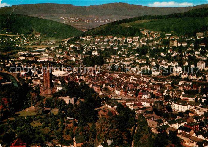 Dillenburg Luftkurort Fliegeraufnahme