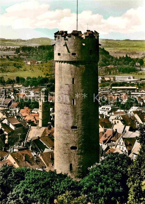 Ravensburg Wuerttemberg Stadt der Tuerme und Tore Mehlsack Turm