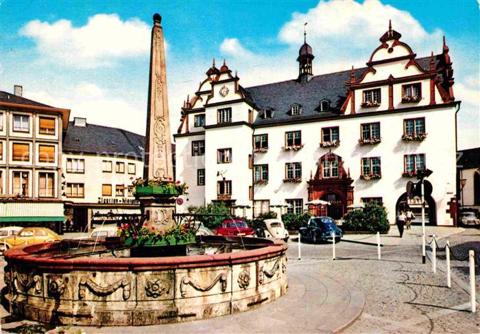 Darmstadt Marktplatz und Rathaus