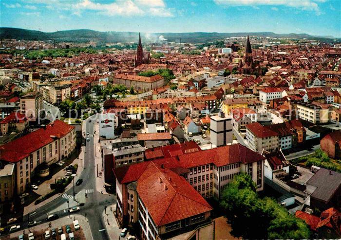 Kaiserslautern Panorama Blick vom Rathaus