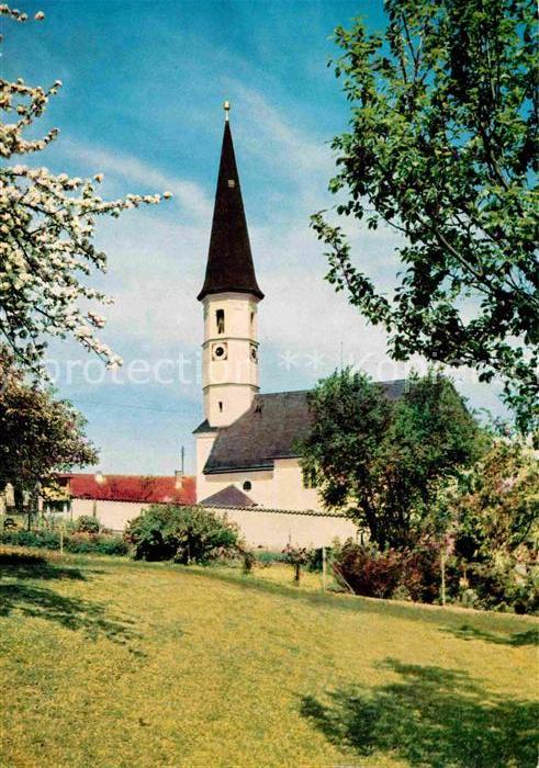 Hittenkirchen Chiemsee Kuratie Kirche St Bartholomaeus Baumbluete