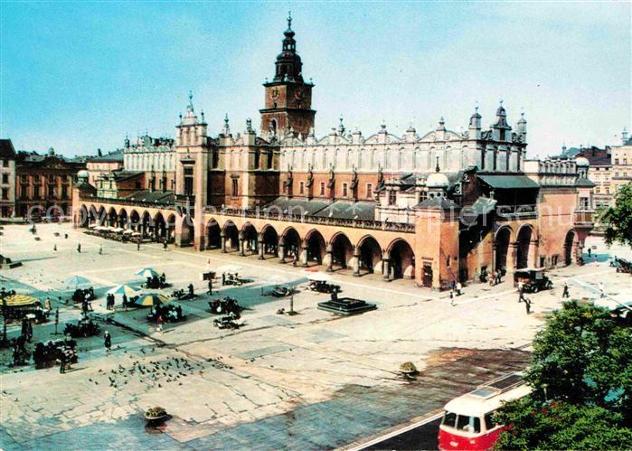 Krakow Krakau Sukiennice Tuchhallen