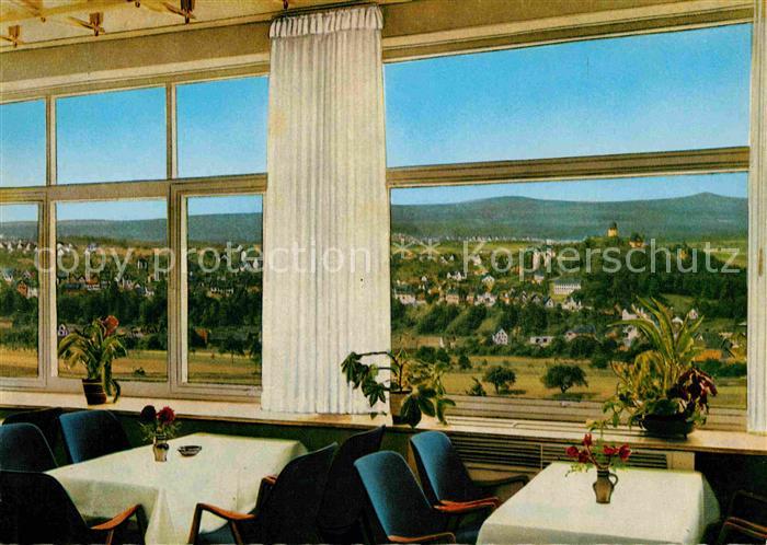 Montabaur Westerwald Hotel Montabaur Restaurant Cafe Blick aus dem Fenster