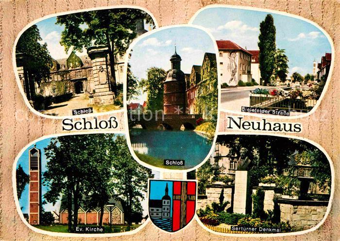 Schloss Neuhaus Schloss Bielefelder Strasse Sertuener Denkmal Kirche