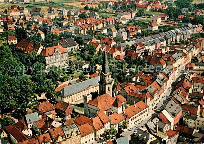 Marktredwitz Altstadt Kirche Fliegeraufnahme