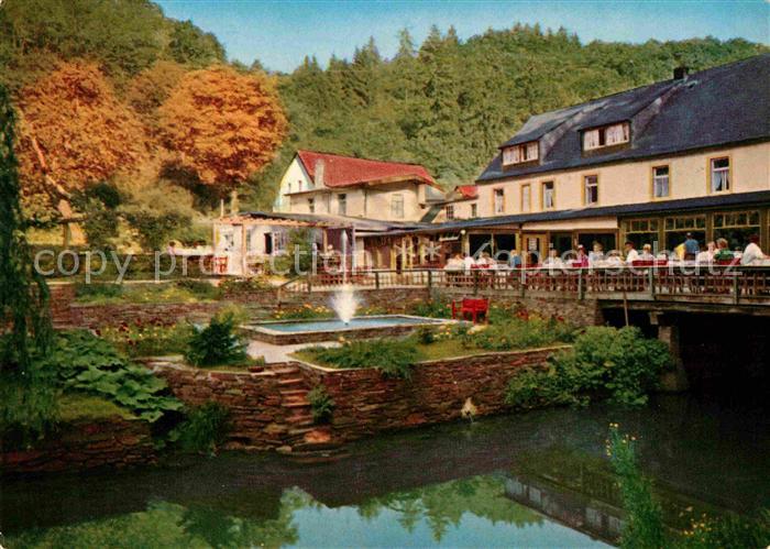 Manderscheid Eifel Cafe Restaurant Heidsmuehle
