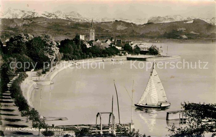 Friedrichshafen Bodensee Partie am Wasser