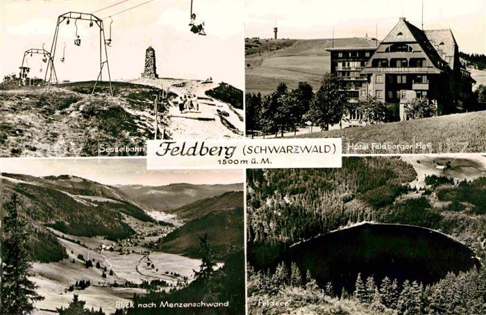 Feldberg Schwarzwald Sesselbahn Hotel-Feldberger-Hof Menzenschwand