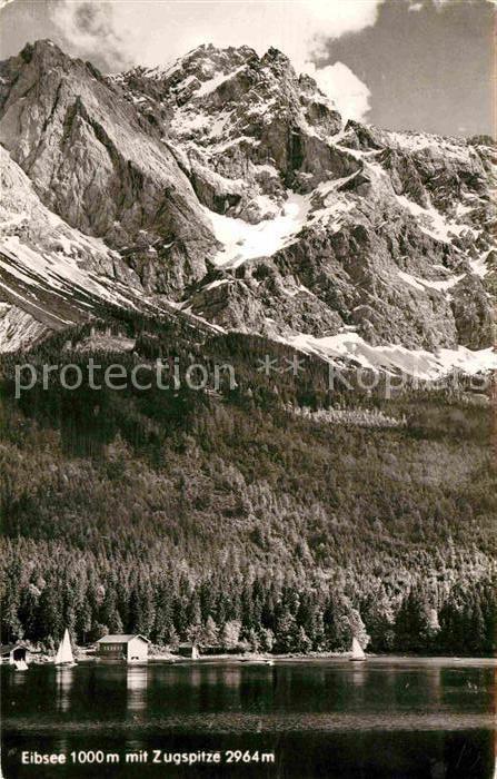 Eibsee mit Zugspitze