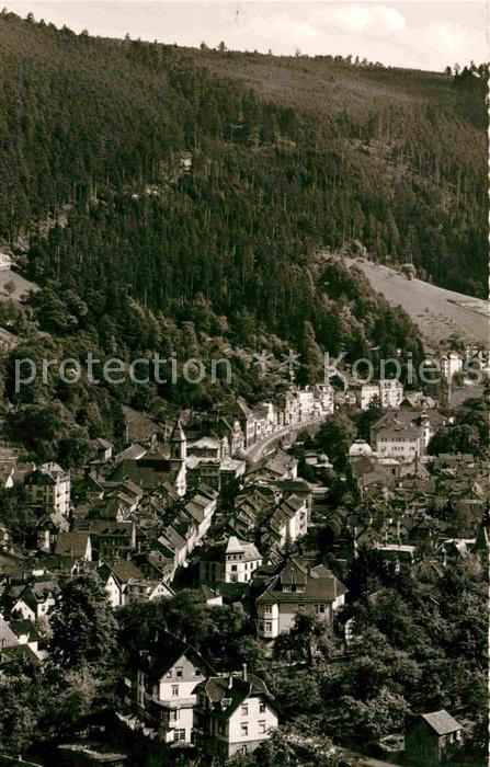 Wildbad Schwarzwald Blick von Paulinenhoehe