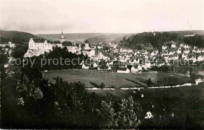 Sigmaringen Fliegeraufnahme