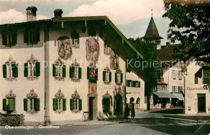 OBERAMMERGAU Bayern Geroldhaus