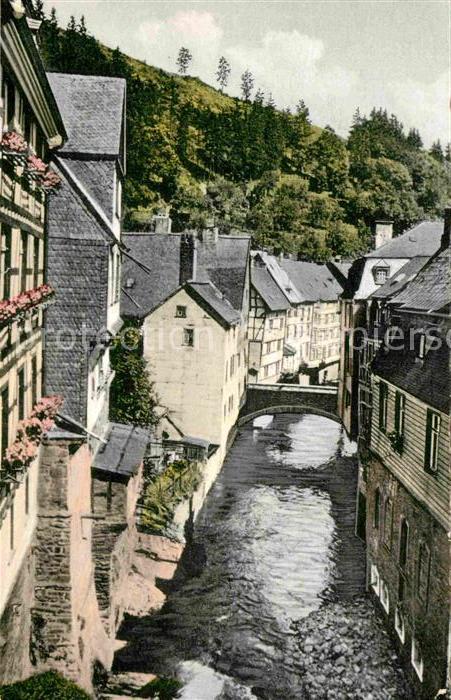 Monschau Montjoie NRW Burgpartie Altstadt