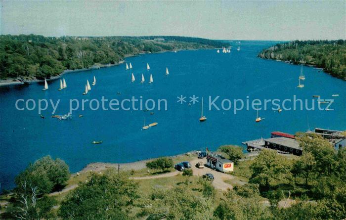 Halifax Calderdale Fliegeraufnahme Harbor Nova Scotia