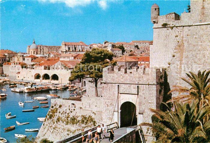 Dubrovnik Ragusa Altstadt Hafen