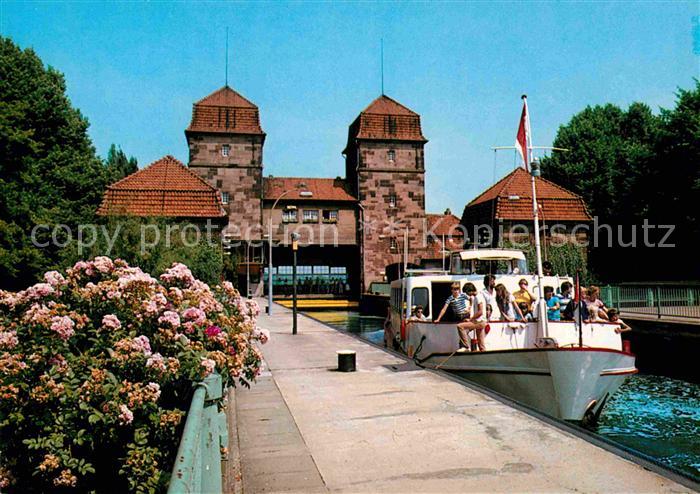 Minden Westfalen Am Wasserstrassenkreuz von Weser und Mittellandkanal Schachtsch