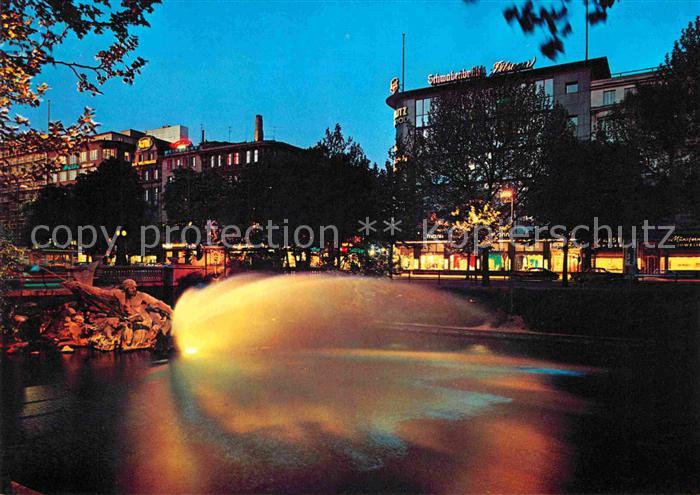 DuessELDORF  CITY Koenigsallee mit Tritonengruppe