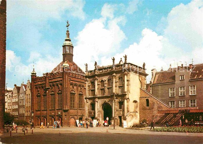 Gdansk Kirchenpartie und Tor