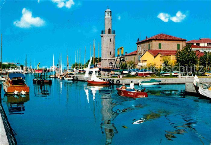 Milano Marittima Cervia Porto Canale Leuchtturm
