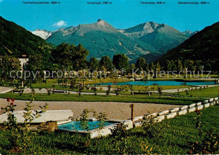 Bad Hofgastein Kurpark mit Hohen Tauern