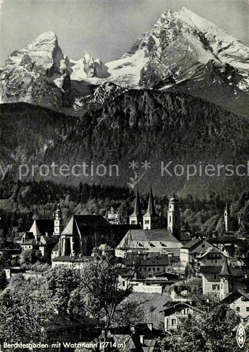 BERCHTESGADEN Bayern mit Watzmann