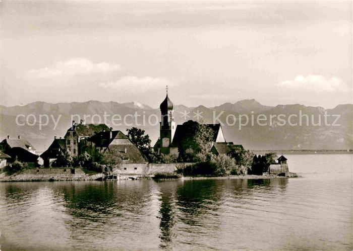 Wasserburg Bodensee Kirchenpartie