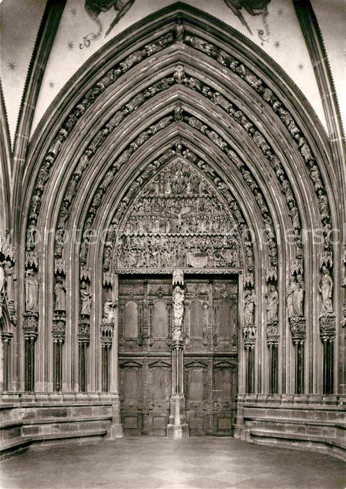 Freiburg Breisgau Muenster Hauptportal