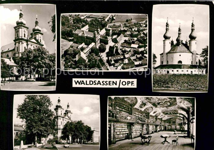 Waldsassen Fliegeraufnahme Kirchen