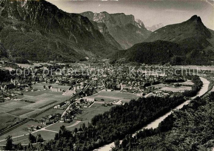 Bad Reichenhall Fliegeraufnahme mit Reiteralpe