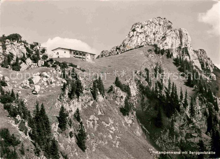 Kampenwand Chiemgau mit Berggaststaette